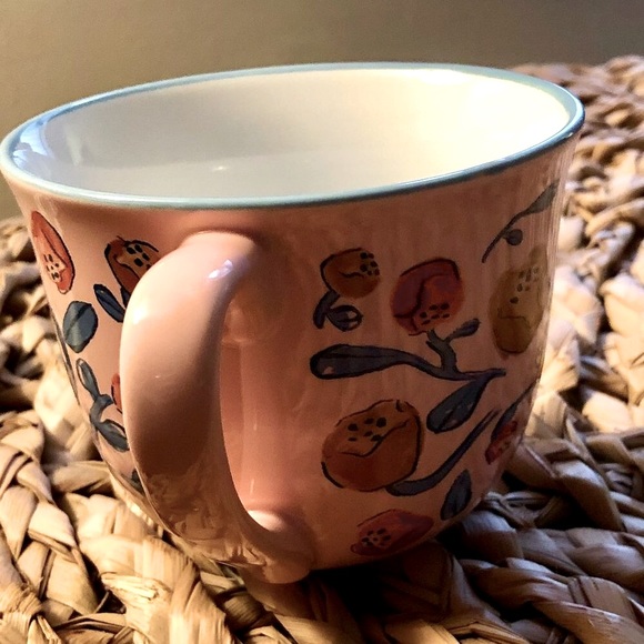 Opalhouse Stoneware Mug - Pink with Floral Design - Picture 4 of 7